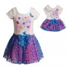 "Blue Butterfly" Dance Set with Matching Outfit for 18 inch Play Doll 