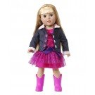 "Pink Glitter Puff" Dollie - 18 inch Play Doll