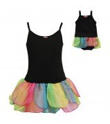 "Dancing Fairy" One Piece Skirted Leotard with Matching Outfit for 18 inch Play Doll