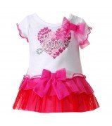 Love Tutu Dress Doll Clothes Outfit for 18 inch Doll