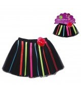 "Ribbon Dancer" Tutu with Matching Outfit for 18 inch Play Doll