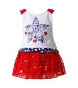 Star Dress Doll Clothes Outfit for 18 inch Doll