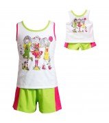"Sporty Girls" Active Set with Matching Outfit for 18 inch Play Doll