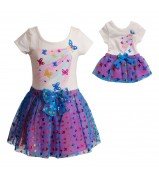 "Blue Butterfly" Dance Set with Matching Outfit for 18 inch Play Doll 