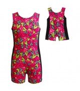 "Crazy Hearts" Biketard with Matching Outfit for 18 inch play Doll