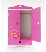 Wooden Armoire for 18 inch Play Dolls
