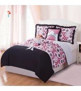 "My Beauty Sleep" Reversible Bedding Set with 18 inch Soft Doll - FULL