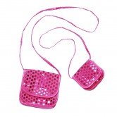 Pink Glamour Purse with Matching Purse for 18 inch Play Doll