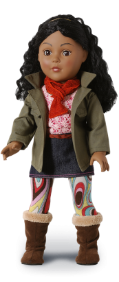 Rainbow Days Dollie - 18 inch Play Doll