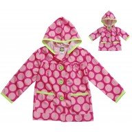 "Spring Showers" Pink Windbreaker / Rain Jacket Outerwear with Matching Outfit for 18 inch Play Doll