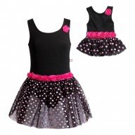 "Rose" Dance Set with Matching Outfit for 18 inch Play Doll 