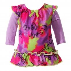"Flower Power" Nightgown Doll Clothes Outfit for 18 inch Play Doll