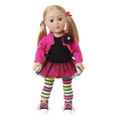 "Glitter Glam" Dollie - 18 inch Play Doll