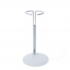 Doll Display Stand - White Metal Stand for 18 inch Doll