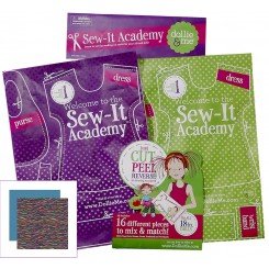 Sew-It Academy Kit - Turquoise & Diamonds