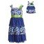 "Blossoming Layers" Fashion Dress with Matching Outfit for 18 inch Play Doll