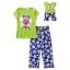 "Sleepy Daisy" Two Piece Sleepwear Set with Matching Outfit for 18 inch Play Doll