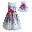 "Spring Fantasy" Occasion Dress with Matching Outfit for 18 inch Play Doll