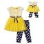 "Sweet as a Daisy" Legging Set with Matching Outfit for 18 inch Play Doll