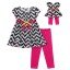"Chic Chevron " Legging Set with Matching Outfit for 18 inch Play Doll