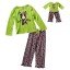 "Puppy Love" Two Piece Sleepwear Set with Matching Outfit for 18 inch Play Doll