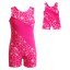 "Pink Cheetah" Biketard with Matching Outfit for 18 inch play Doll