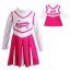 "Pink Varsity" Cheerleader Dress with Matching Outfit for 18 inch Play Doll