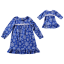"Snowflake" Nightgown with Matching Outfit for 18 inch Play Doll