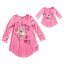 "Beary Cool" Nightgown with Matching Outfit for 18 inch Play Doll