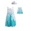 "Winter Ice" Princess Dress-Up Costume Set with Matching Outfit for 18-inch Play Dolls 