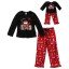 "Holiday Penguins" Two Piece Sleepwear Set with Matching Outfit for 18 inch Play Doll