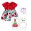 Dressy Greetings "Oh Christmas Tree" Holiday Greeting Card and 18-inch Doll Apparel Outfit Set