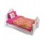 Complete Wooden Doll Bed Furniture Set for 18 inch Play Dolls