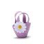 "Daisy" Lavender Straw Shoulder Bag Purse for 18 inch Play Dolls
