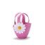 "Daisy" Pink Straw Shoulder Bag Purse for 18 inch Play Dolls