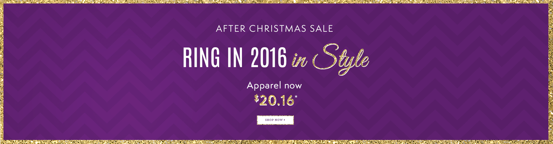 RING IN 2016 with $20.16 Apparel. Priced as marked. Shop NOW!