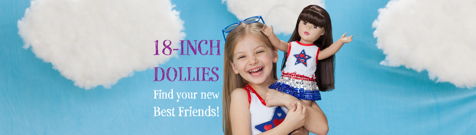 Shop for Dollie and Me 18 inch play dolls!