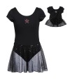 "A Star is Born" Skirted Leotard Dancewear with Doll Outfit