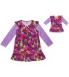 "Flower Power" Nightgown and Doll Outfit