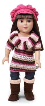 Casual Chic Dollie - 18 inch Play Doll