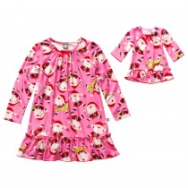 "Christmas Santa" Nightgown with Matching Outfit for 18 inch Play Doll