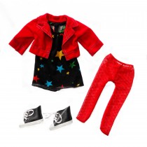 "Rock Starry" Doll Clothes Outfit Set for 18-Inch Play Doll